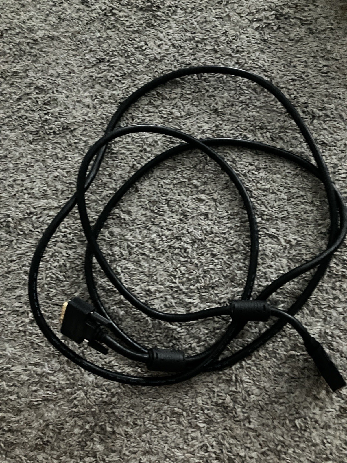 DVI-D Cable 10ft Black