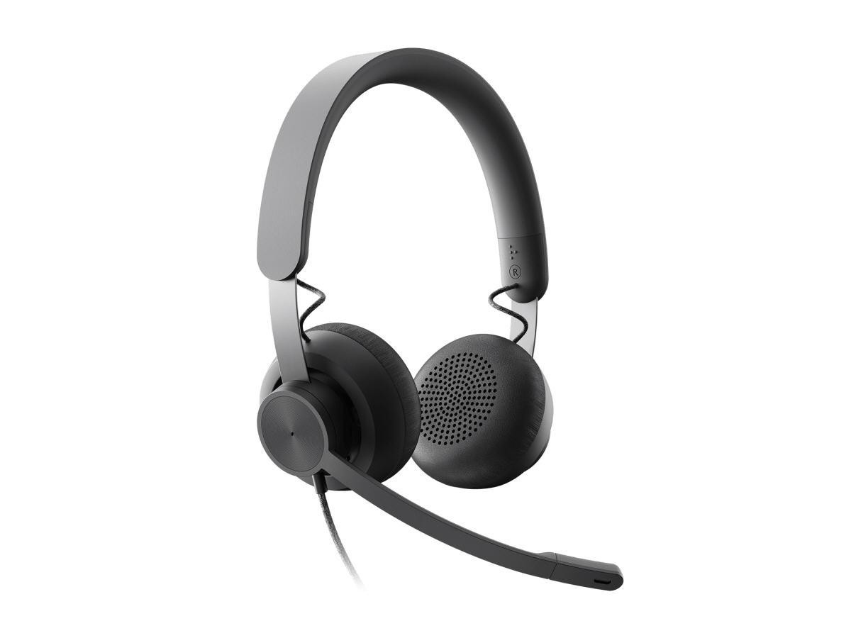 Logitech 981-00087 ZONE WIRED HEADSET UC