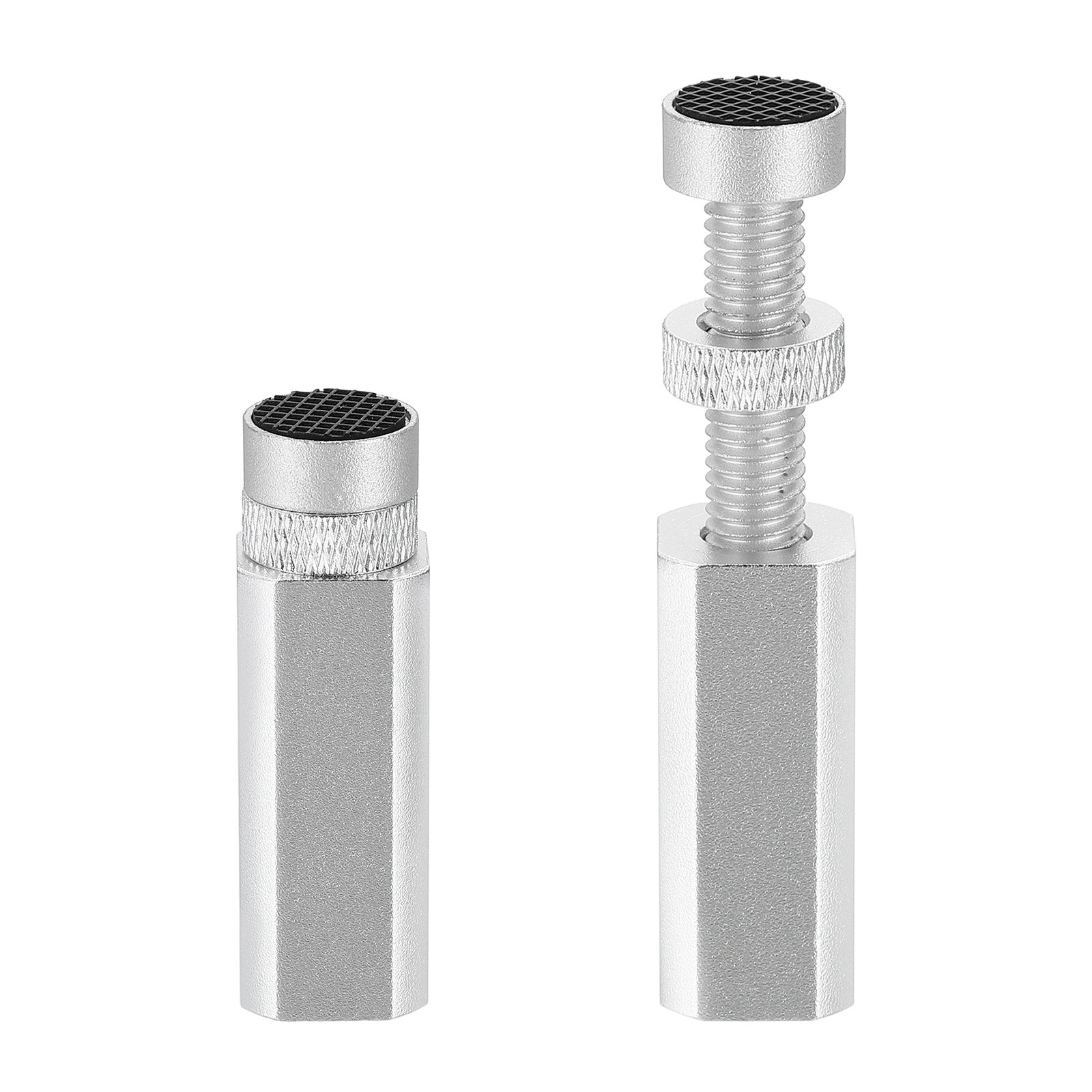 GPU Support Stand, 2Pcs Graphics Card Support Square 1.9-3.1 Inch, Silver