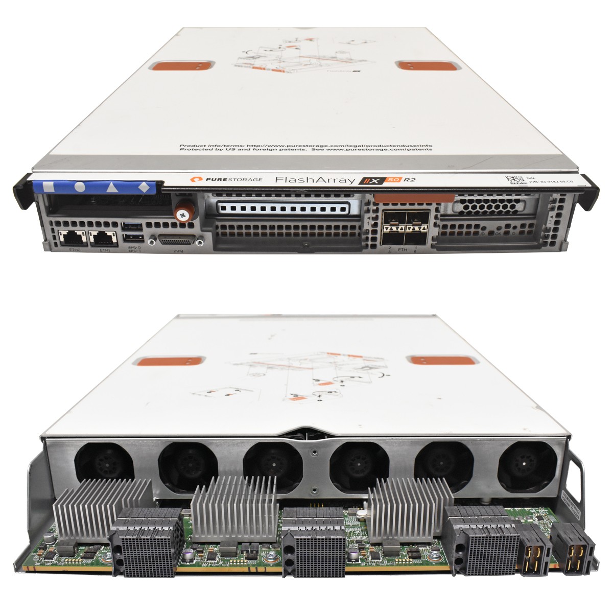 PureStorage FlashArray X50 R2 Controller 83-0182-00 2x Silver 4116 0GB DDR4 RAM