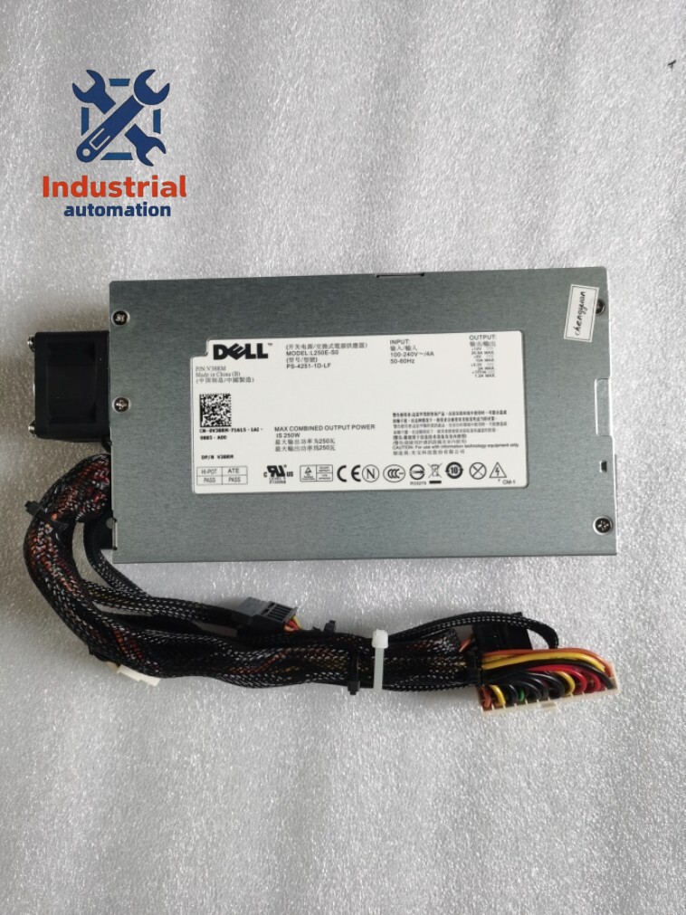 New Dell R210 R220 Power supply L250E-S0 V38RM C627N CKMX0 6HTWP 0V38RM 0C627N