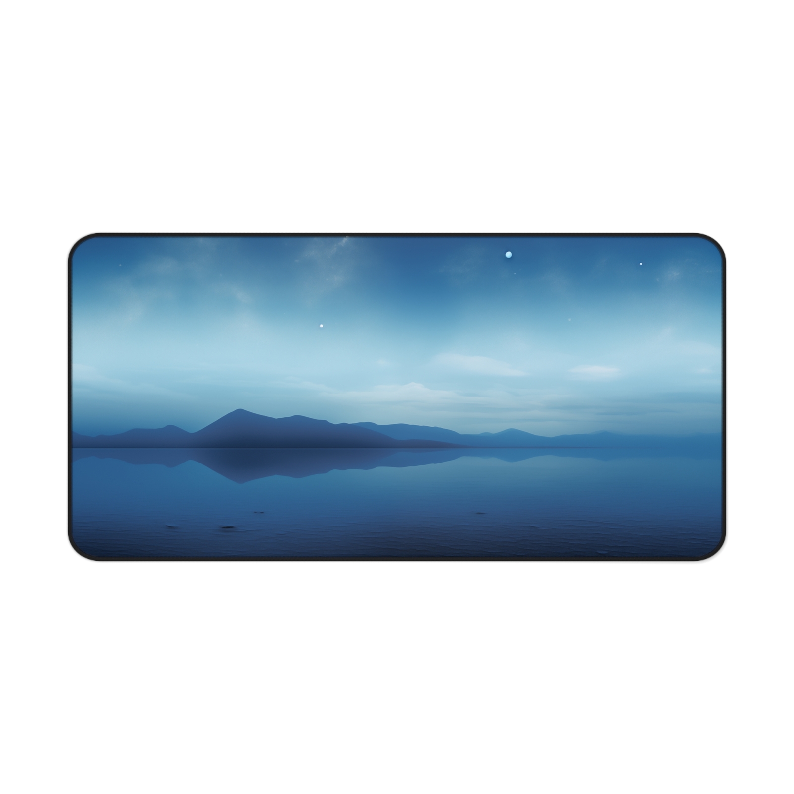 Blue Mouse Pad, Aesthetic Mouse Mat, Large XL Deskmat, Gaming Mouse Pad 