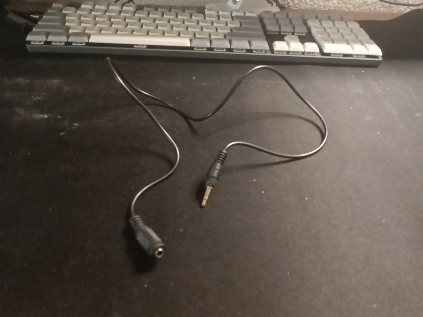 power cable with a male-to-female connector