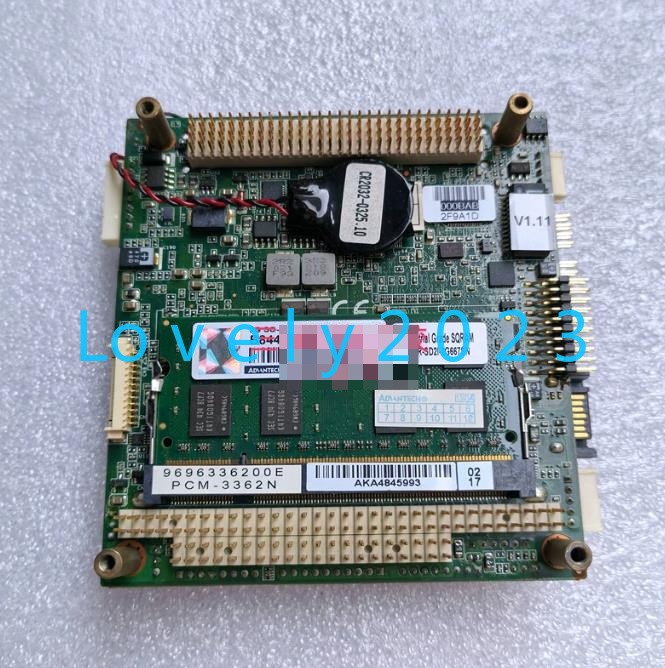 1pc used Advantech PCM-3362N motherboard