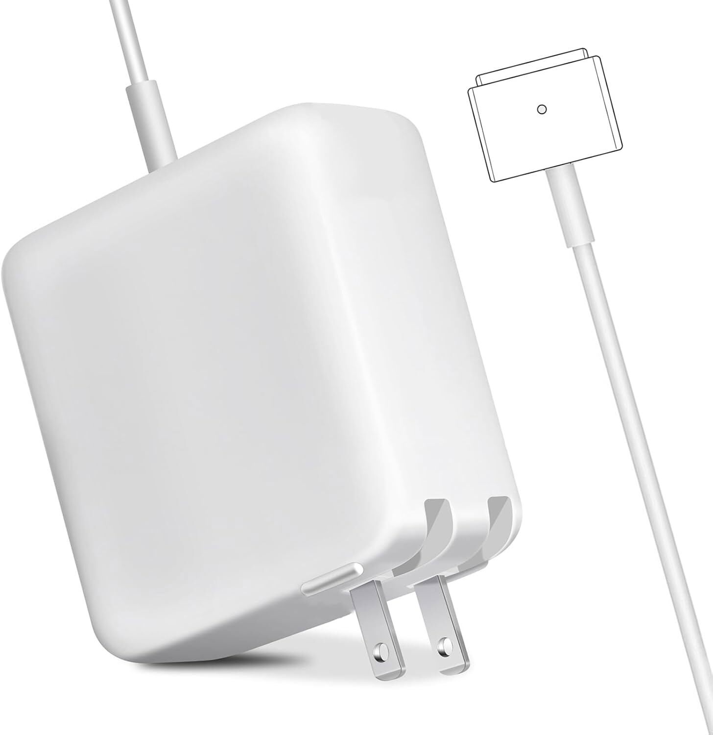 85W Mag-Safe 2 Charger For MacBook Pro 13" 15" 17" A1398 A1466 A1502 A1425 A1465