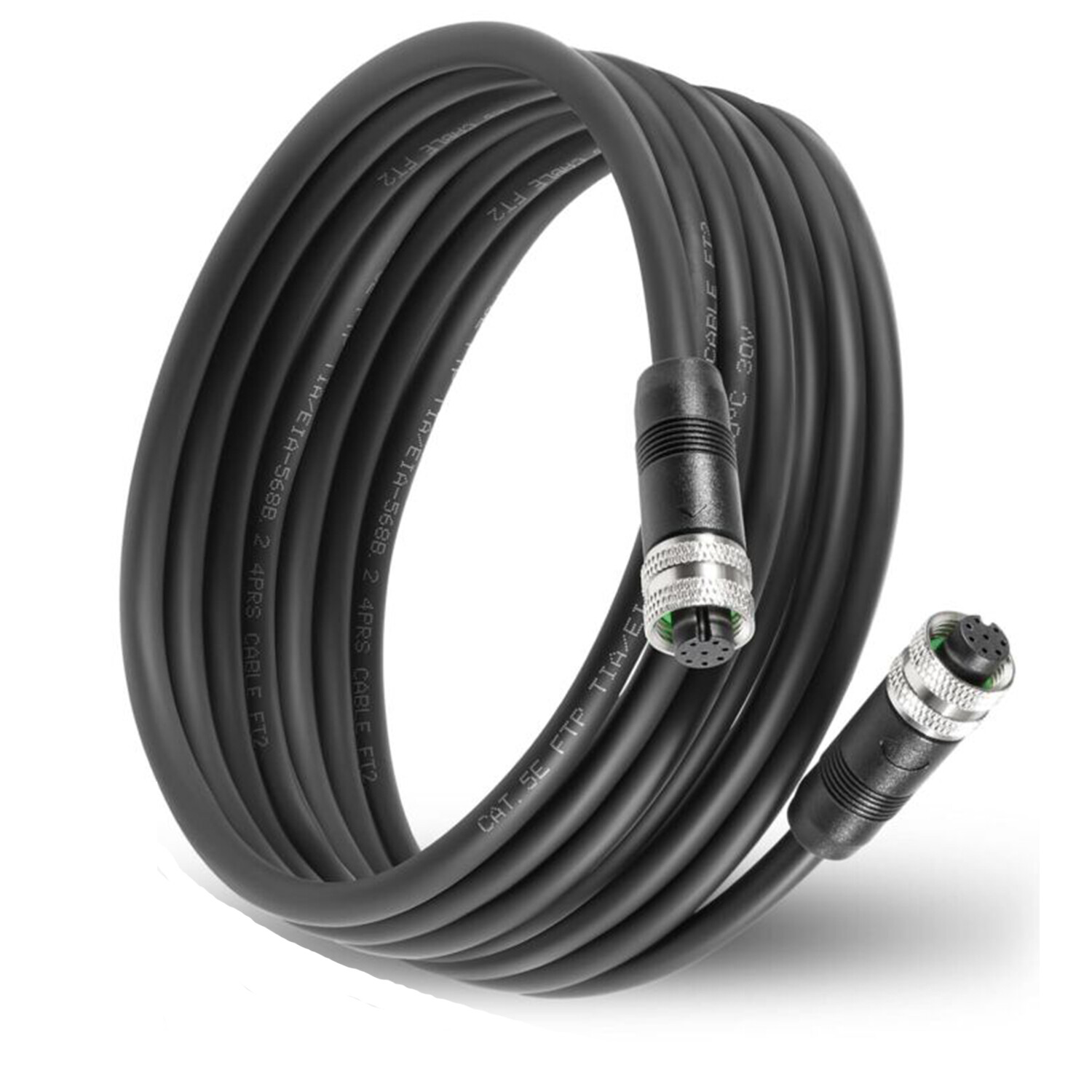 Replacement for Humminbird 720073-5 15ft Boat Ethernet Cable / Cord AS EC 15E