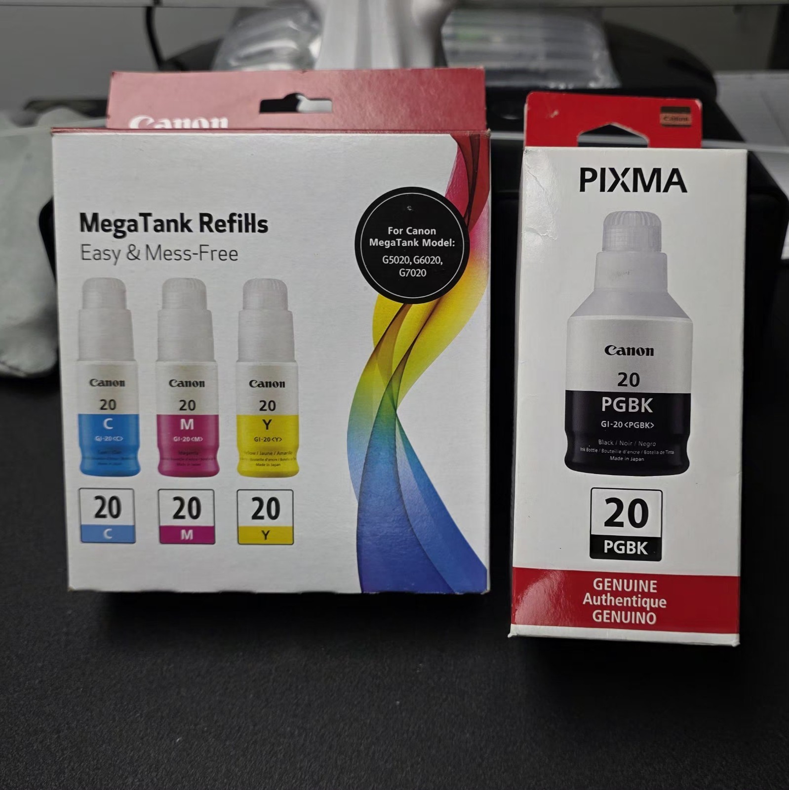 GI-20 Ink Full Color Set for Canon Pixma MegaTank