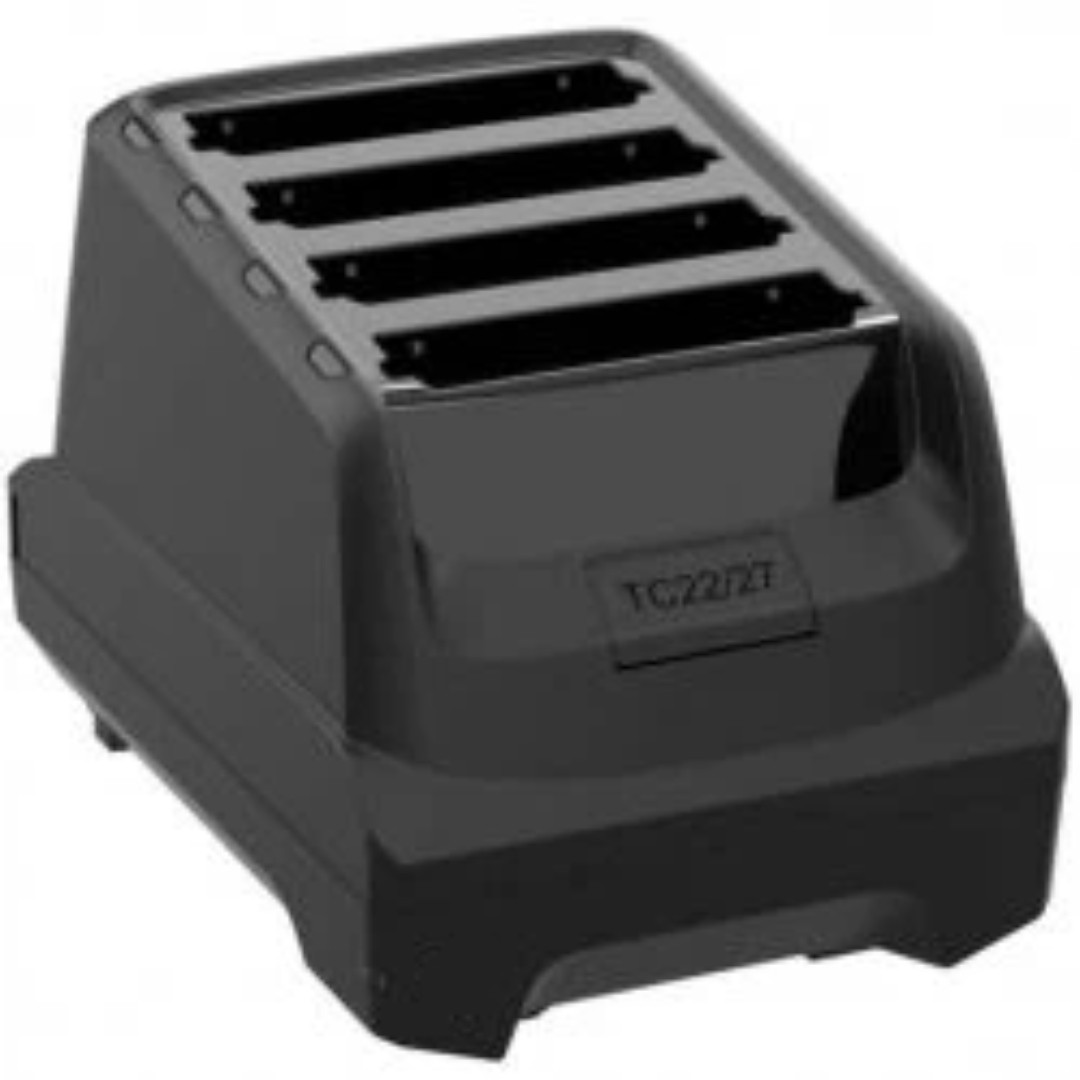4-Slot Battery Charger Cradle for Zebra TC22 TC27 (SAC-TC2L-4SCHG-01) USA