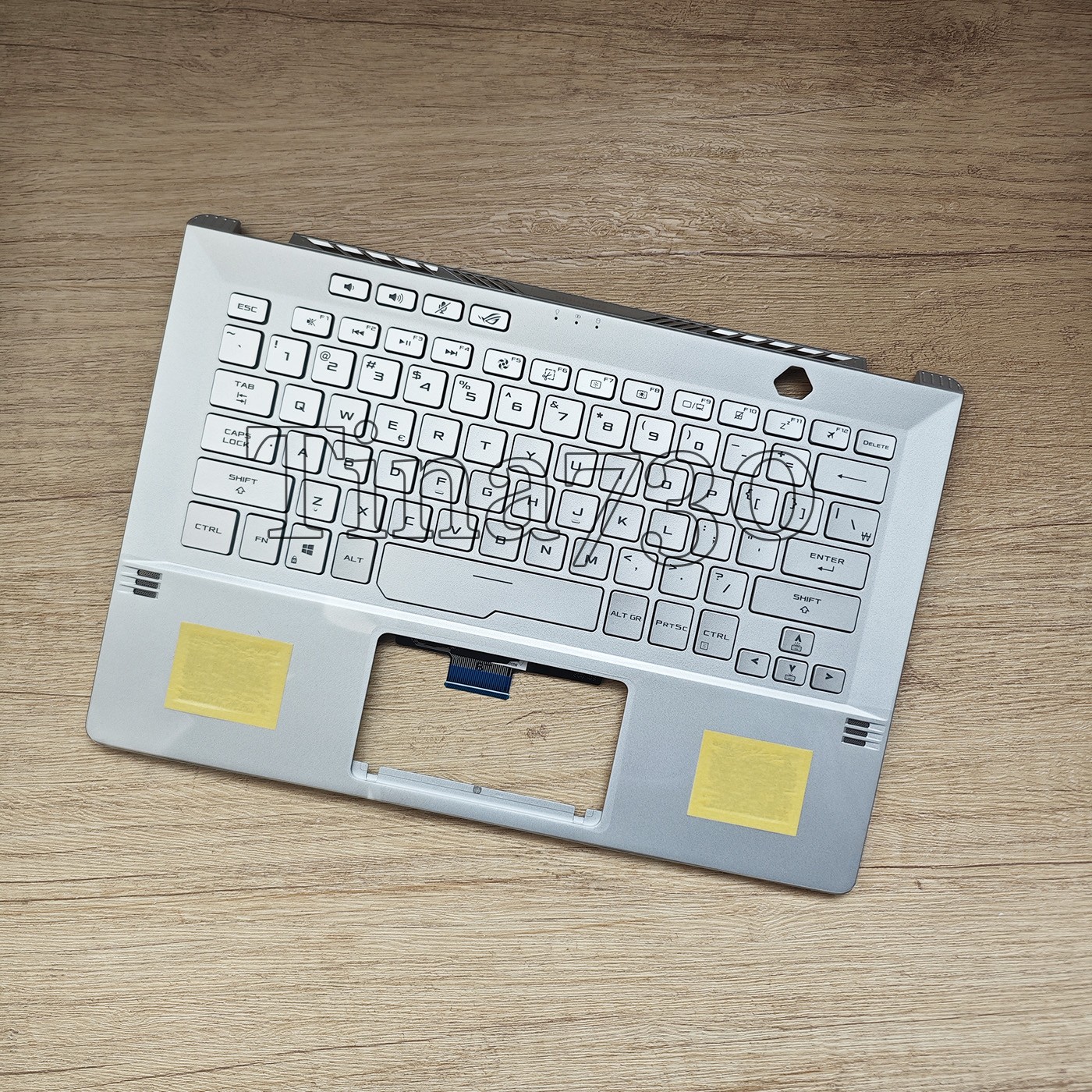 For Asus GA401Q GA401 GA401I GA401U Palmrest Case Backlit Keyboard Silver 14" 