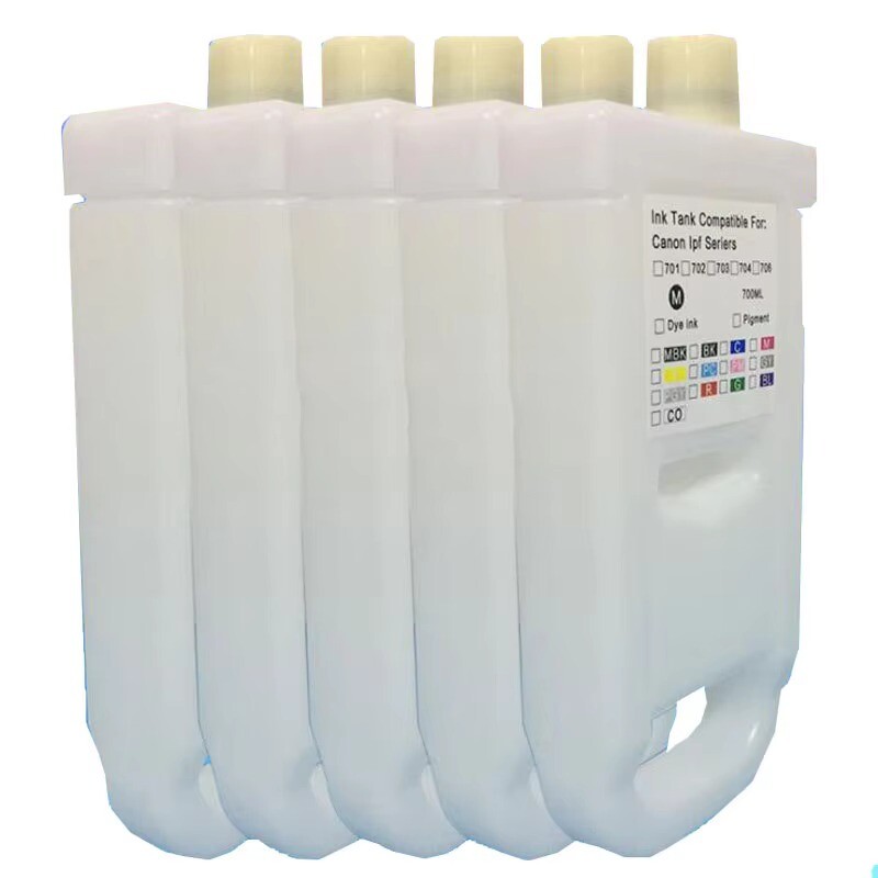 5PC PFI-703 Empty Ink Cartridge With Chip For Canon IPF 810 815 820 825