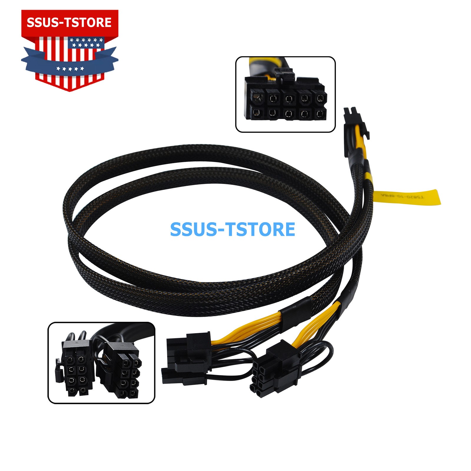 10pin to 8+8pin GPU Power Cable for DELL Precision T5810 T5820 T7820 T7920