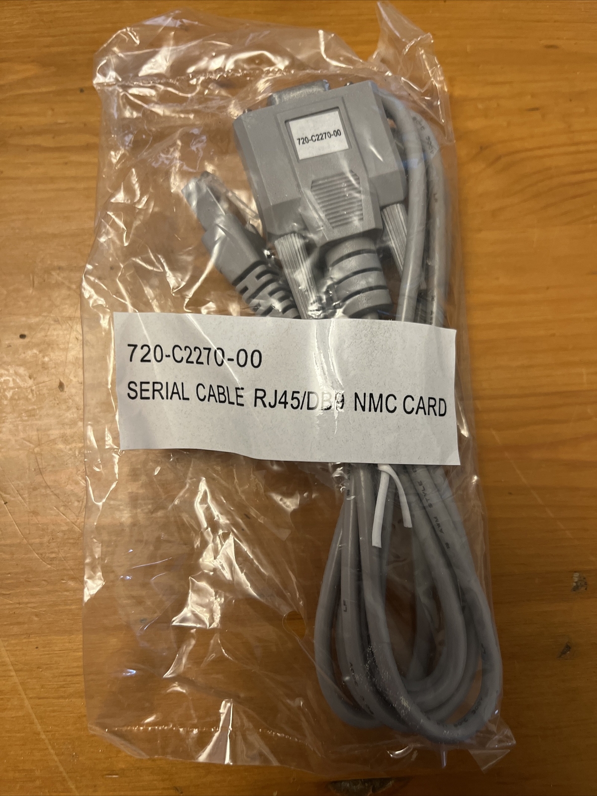 Serial Cable RJ45/DB9 NMC 720-C2270-00 Computer Cable