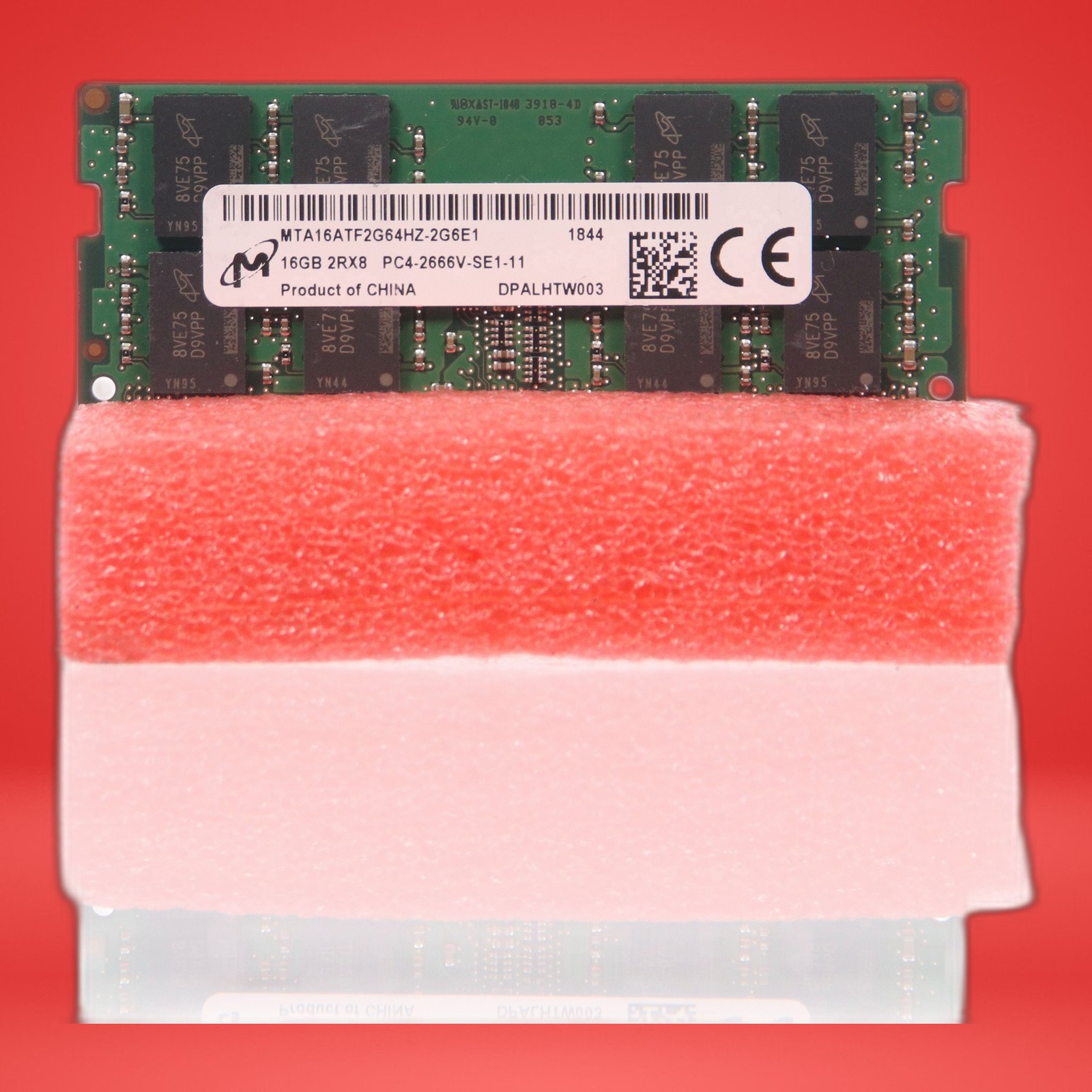 Micron MTA16ATF2G64HZ-2G6E1 16GB PC4-2666V DDR4 SODIMM Laptop RAM - R263A
