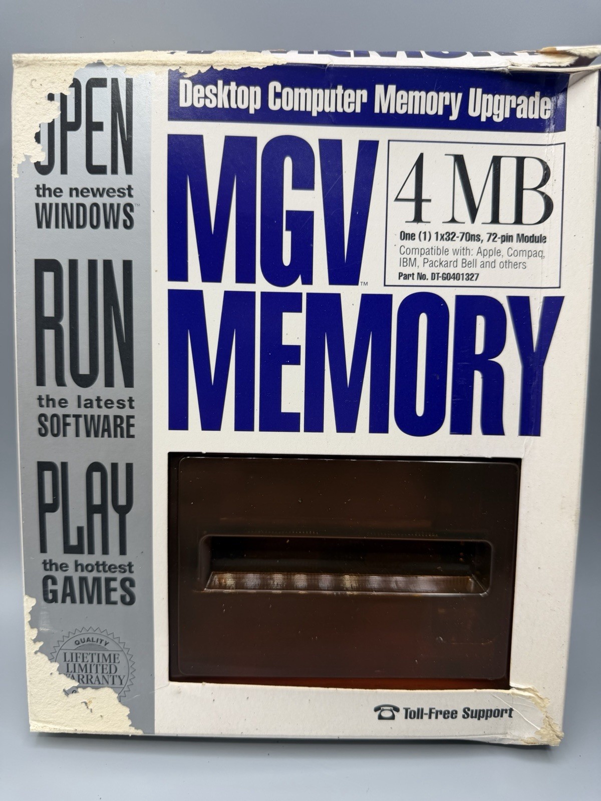 MGV 4MB Memory 72 Pin Module Desktop Computer Upgrade Apple Compaq IBM NOS 