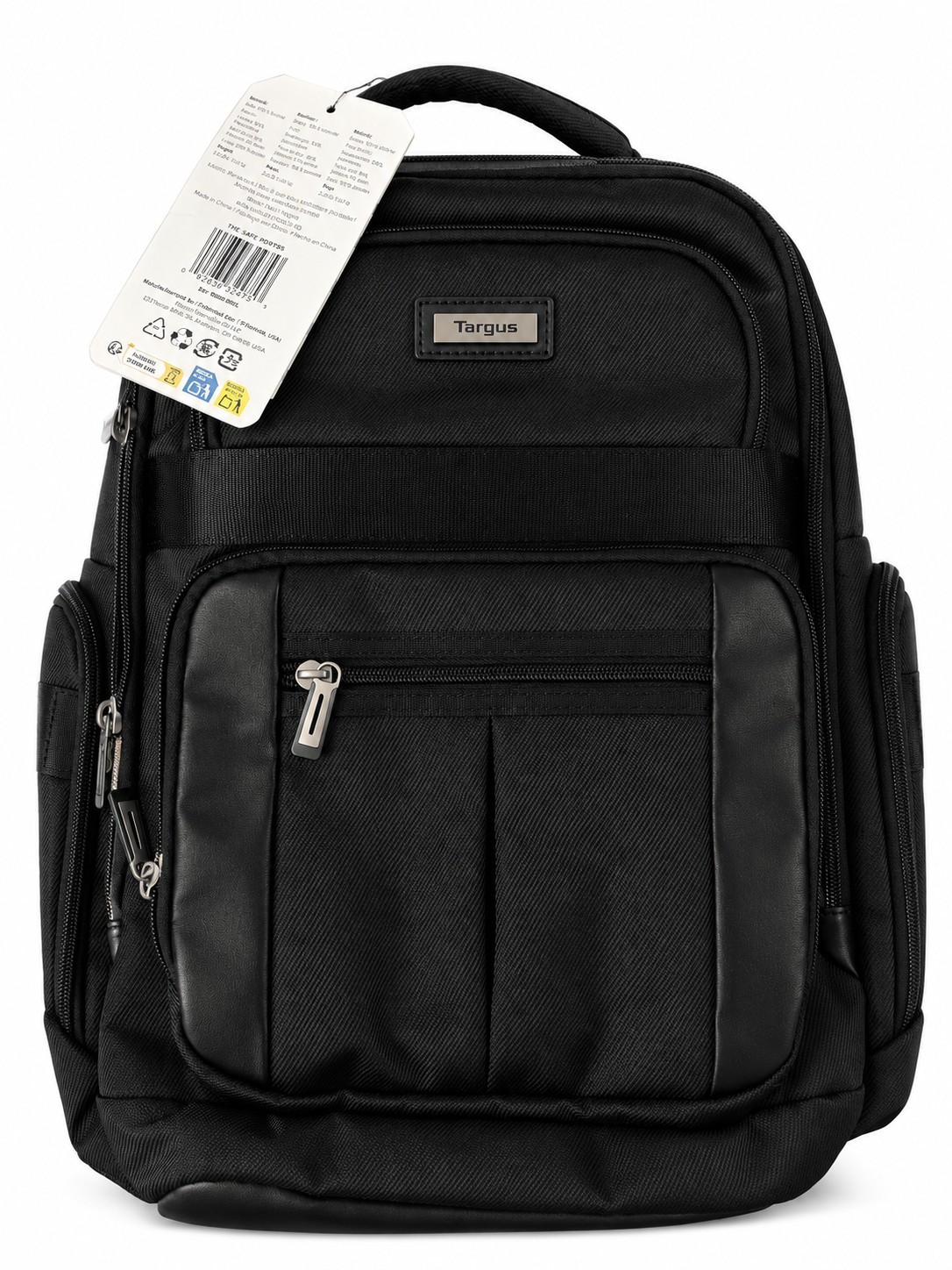 NWT Targus Mobile Elite 15-16" Laptop Backpack Black Checkpoin Friendly TBB617GL