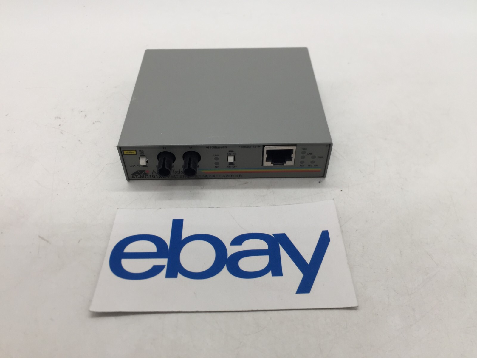 Allied Telesis AT-MC101XL Fast Ethernet Media Converter UNIT ONLY FREE S/H
