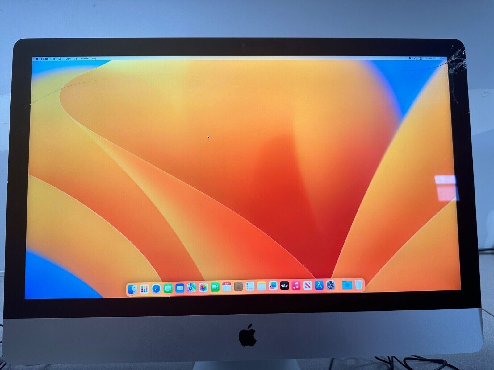 iMac 27 All-in-One Desktop 3.6GHz i5 TURBO 1TB Storage 8GB RAM (D GRADE)