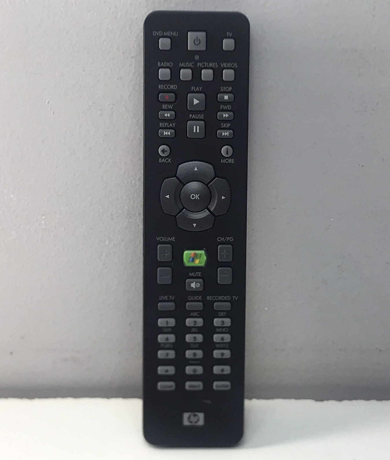 HP Media Center RC6 IR Remote Control OEM for Windows HP P/N 5069-8344 Tested