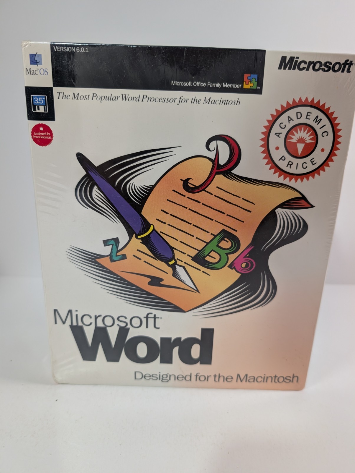 Microsoft Word for MAC 6.01 - Word Processor