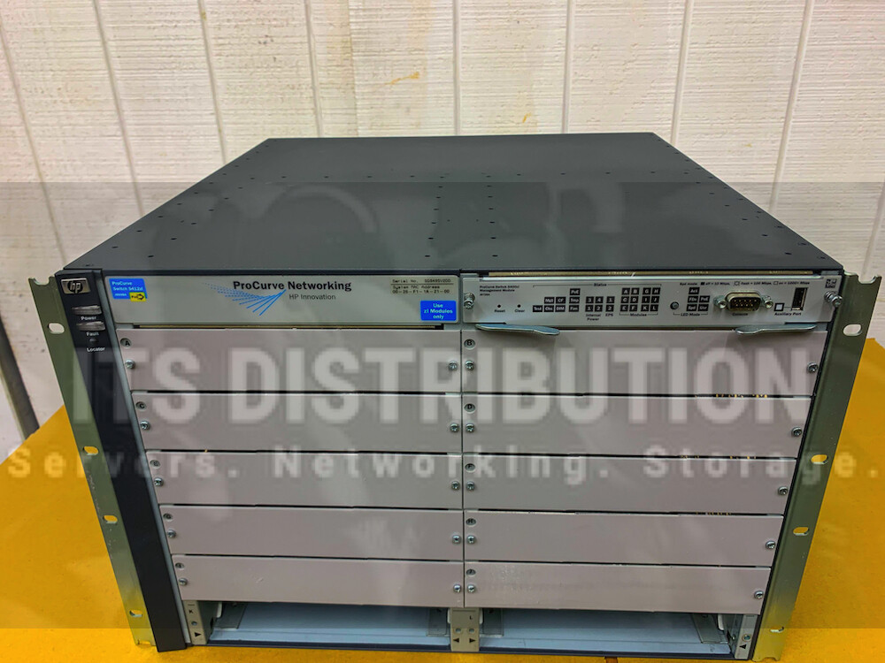J9643A I HP Switch Chassis 5412 zl Switch with Premium Software J8698A