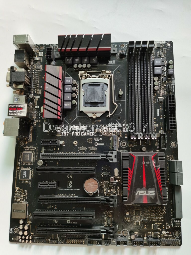 ASUS Z97-PRO GAMER Motherboard LGA1150 Chipset Intel Z97 DDR3 With I/O Baffle
