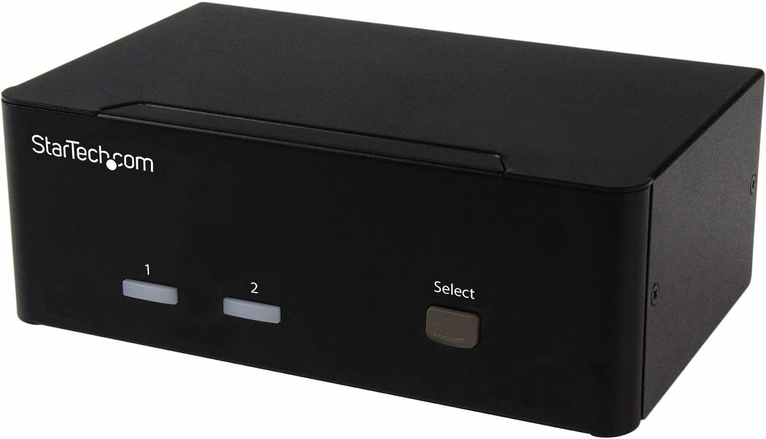 StarTech 2-Port Dual-Monitor VGA KVM Switch, USB Hub, Audio, 1920x1200