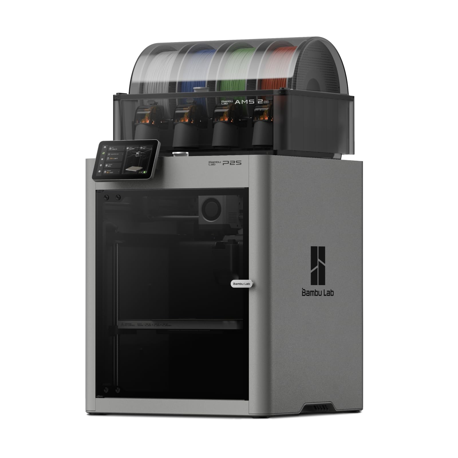Bambu Lab P2S Combo, P2S 3D Printer & AMS 2 Pro, MultiColor 3D Printing