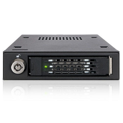 ICY DOCK 3.5 inch Bay Drive 2.5inch U.2 NVMe SSD Data Cage, MB601VK-B