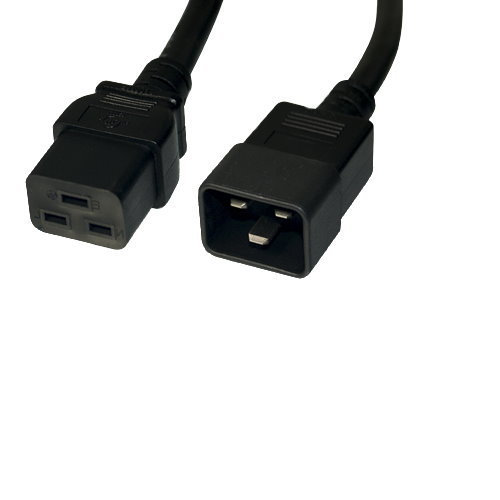 1FT-15FT C19 C20 AC Power Cord Extend Cable 14 AWG 15A 250V Sever Router Network