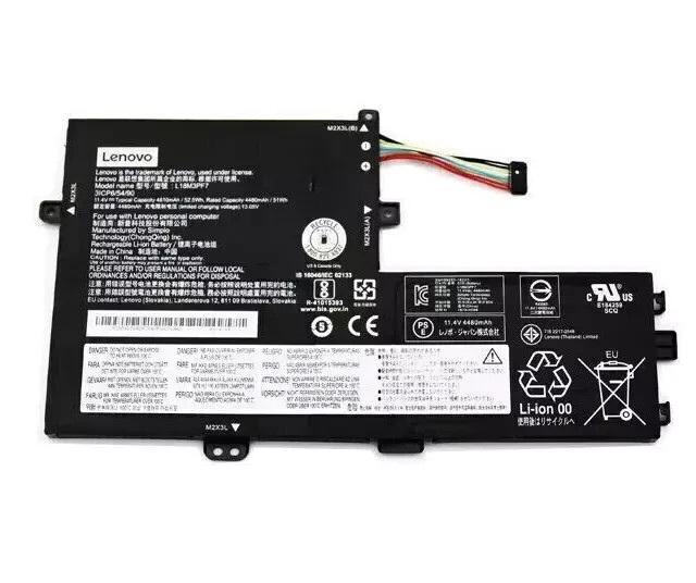OEM Genuine L18M3PF7 53Wh Battery For Lenovo IdeaPad S340 S340-14API S340-14IML