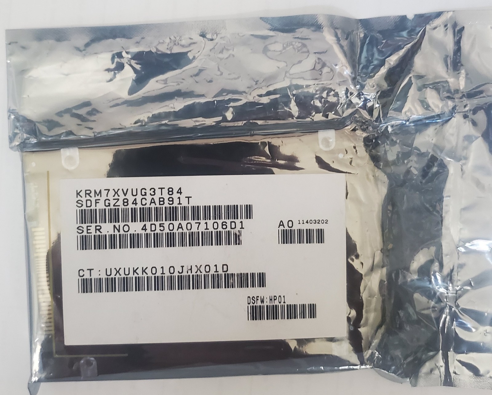 KIOXIA KRM7XVUG3T84 3.84TB SSD