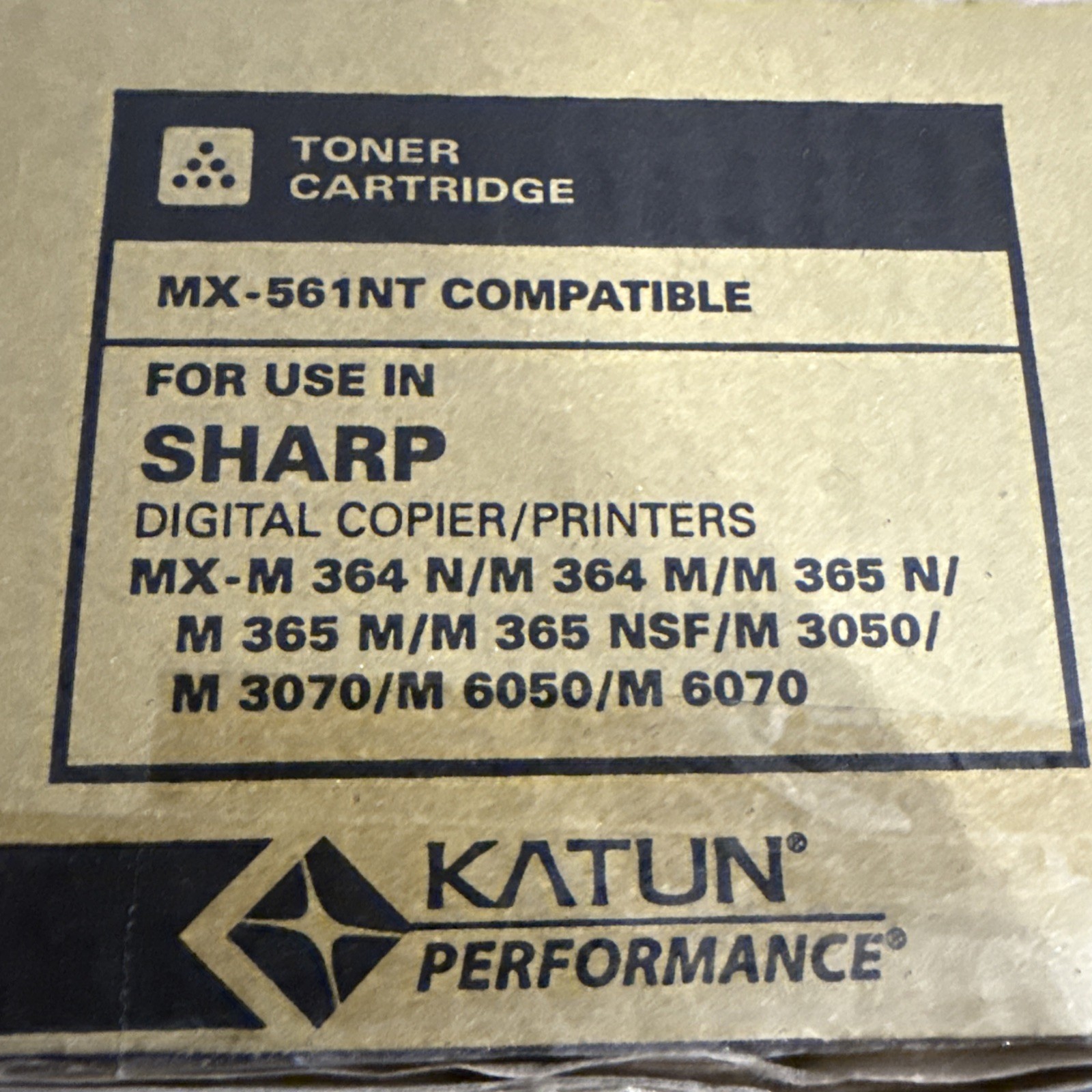 MX561NT TONER CARTRIDGE FOR SHARP (SEE DESCRIPTION)