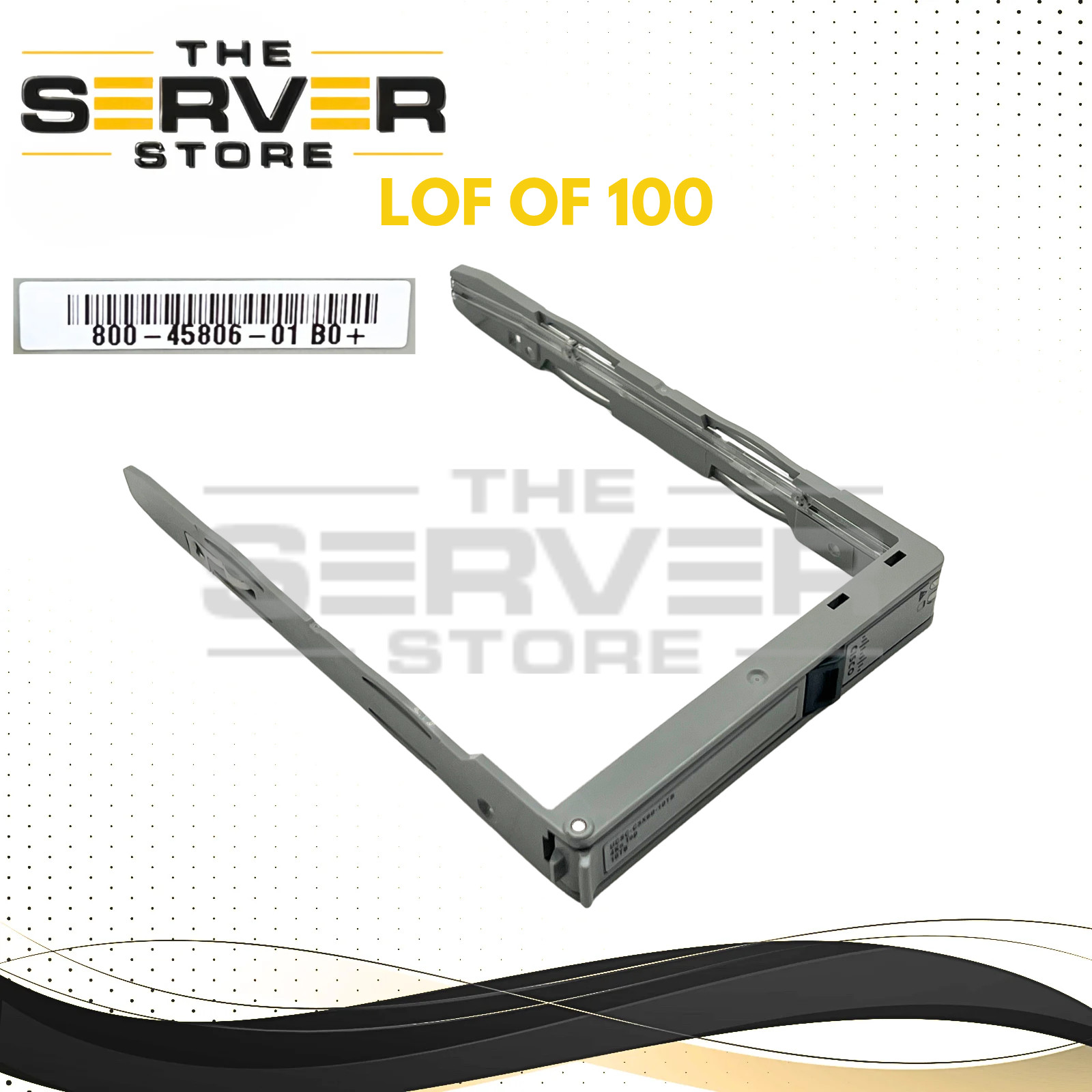 (LOT 100) Cisco UCS 3.5" LFF SAS SATA HDD Tray Caddy UCSC-C3X60-LFF 800-45806-01