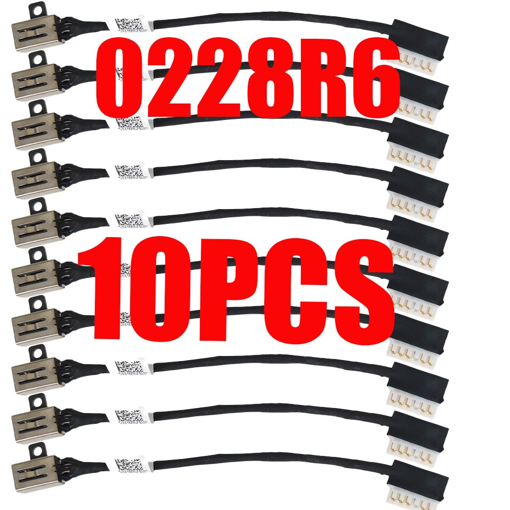 10x New DC Power Jack Socket Cable For Dell Inspiron 15 3593 DC301012300 0228R6