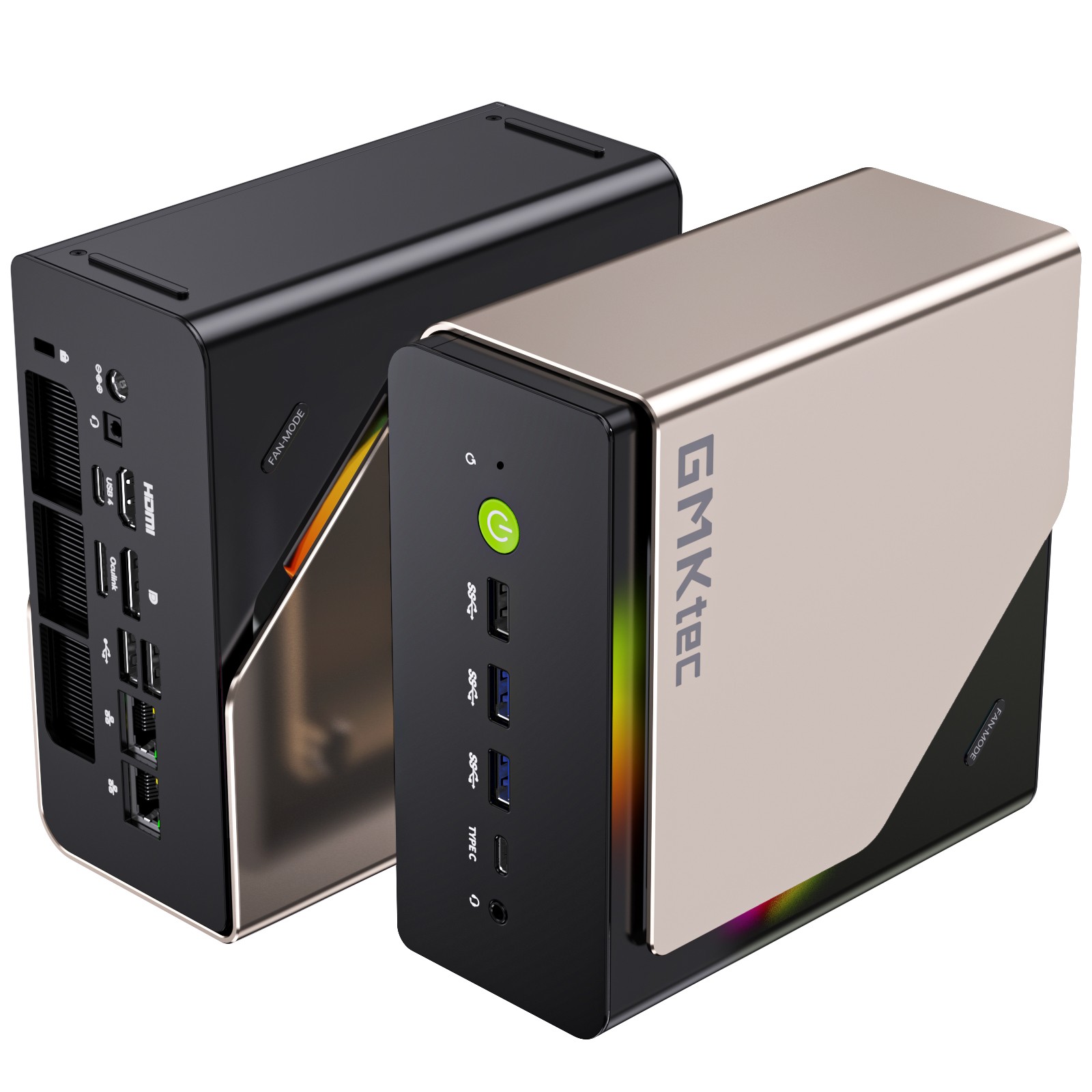 GMKtec EVO-T2S Mini PC Intel Ultra X7 358H 64GB LPDDR5X RAM Phison AI 853GB SSD