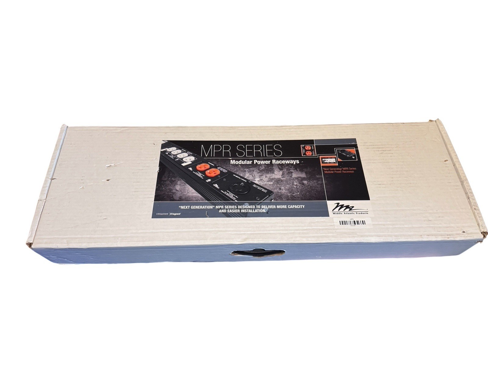 Middle Atlantic MPR SERIES MODULAR POWER RACEWAYS SAMPLE KIT