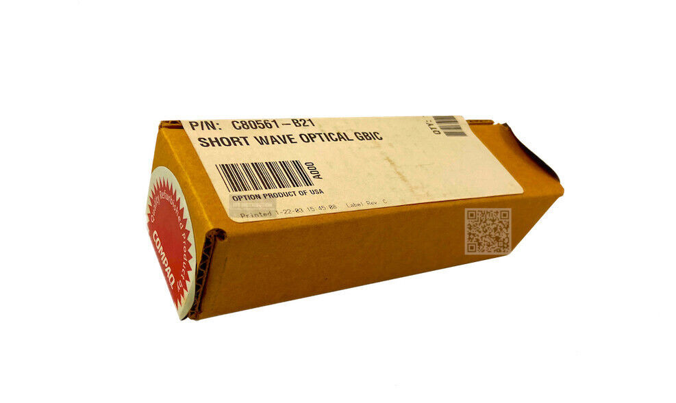 380561-B21 I Open Box HP Compaq StorageWorks SW GBIC 1000Base-X Transceiver