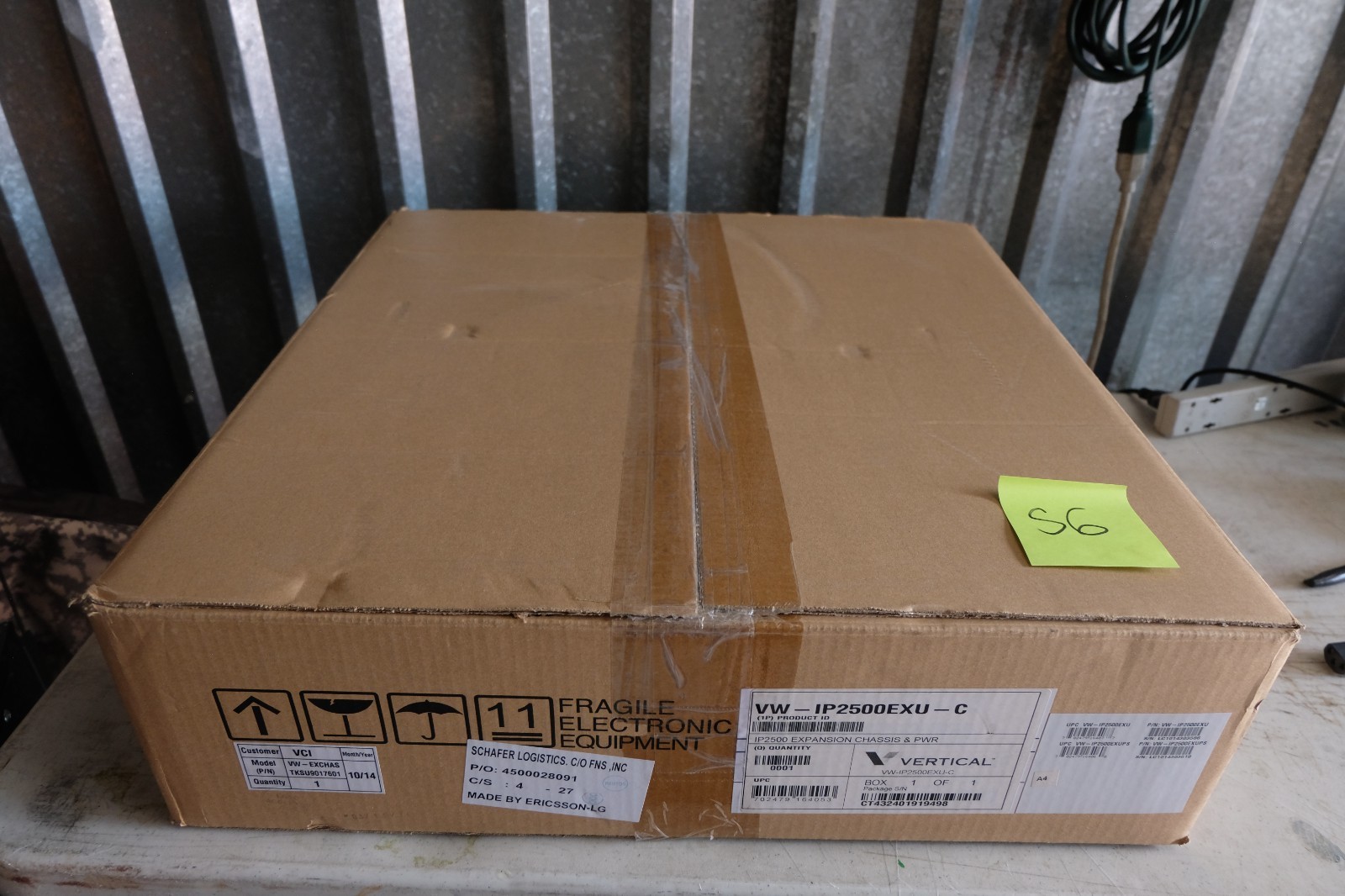 Vertical VW-IP2500EXU-C Wave IP2500 Expansion Chassis New (S6)