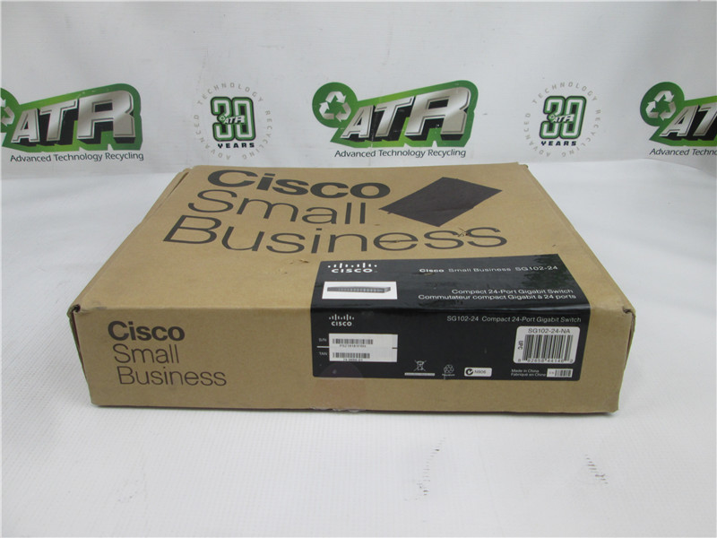 Cisco SG102 24 v2 Network Switch 24 Port Gigabit 2 SFP New Open Box