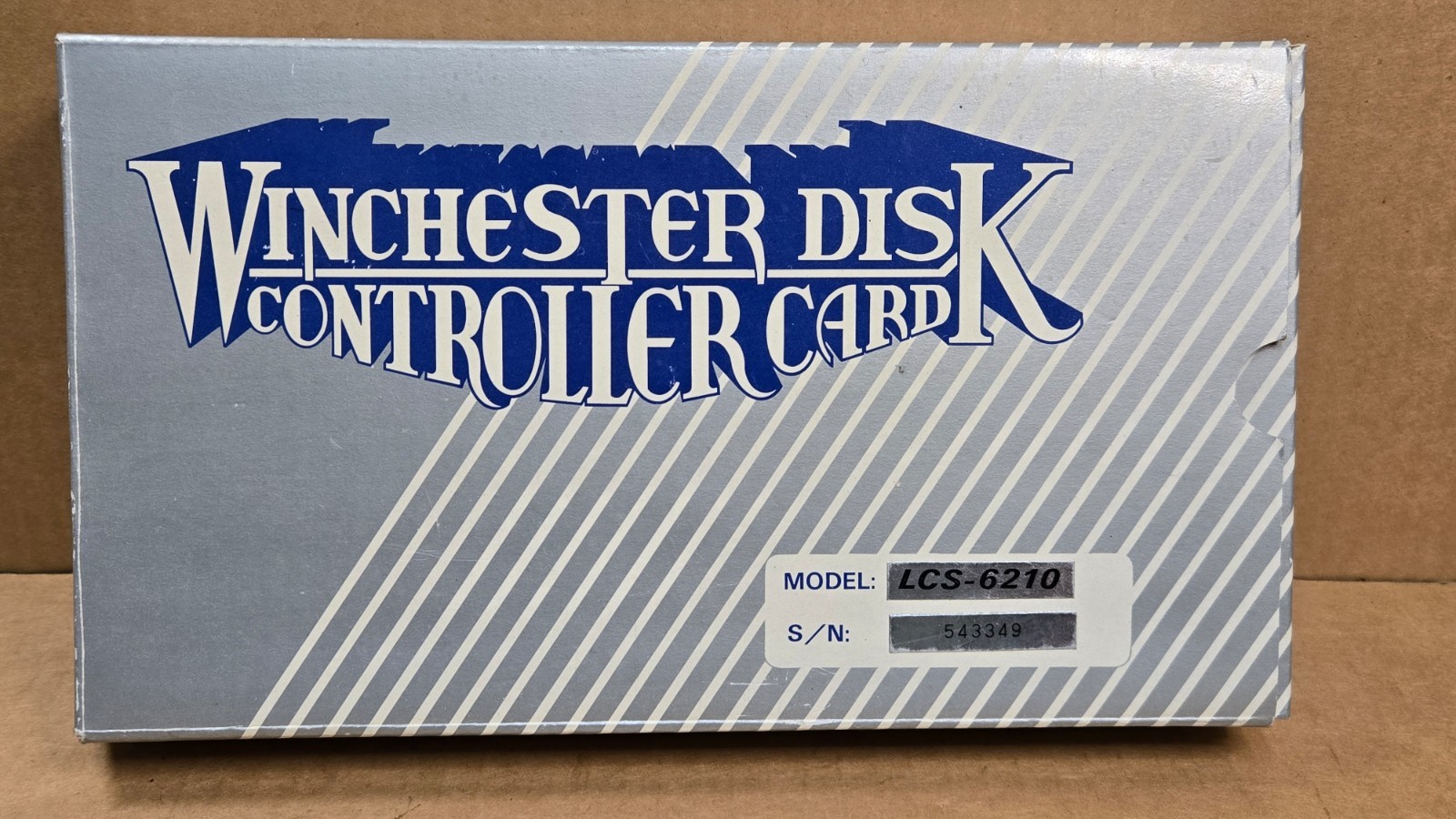 Winchester Disk Controller Card LCS-6210 Rev-C NEW in Box