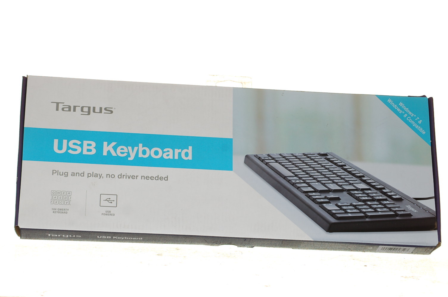 TARGUS  USB Wired Keyboard AKB30US New in Box