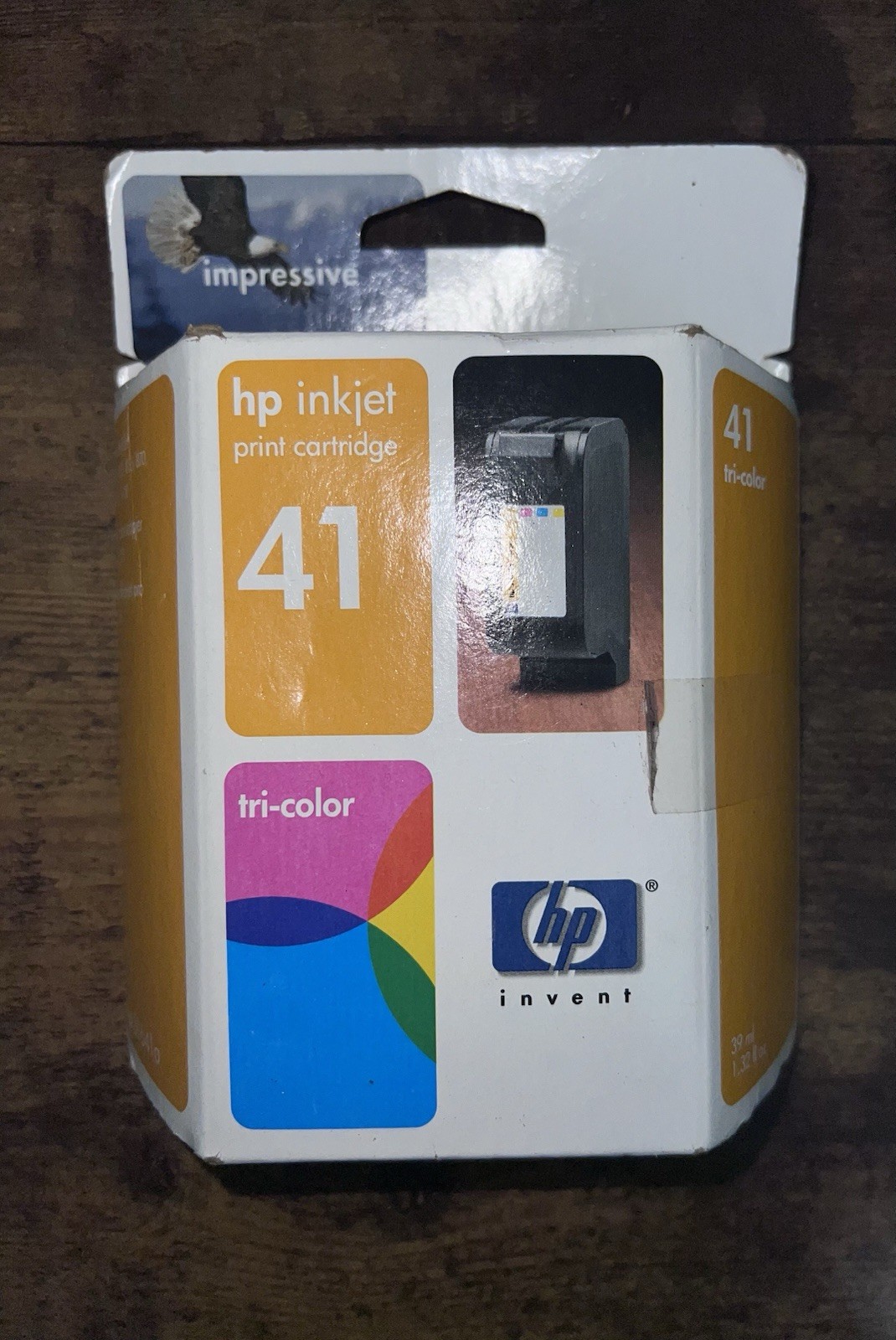 HP 41 Inkjet Tricolor Printer Cartridge For Inkjet Printer Sealed In Box Expires