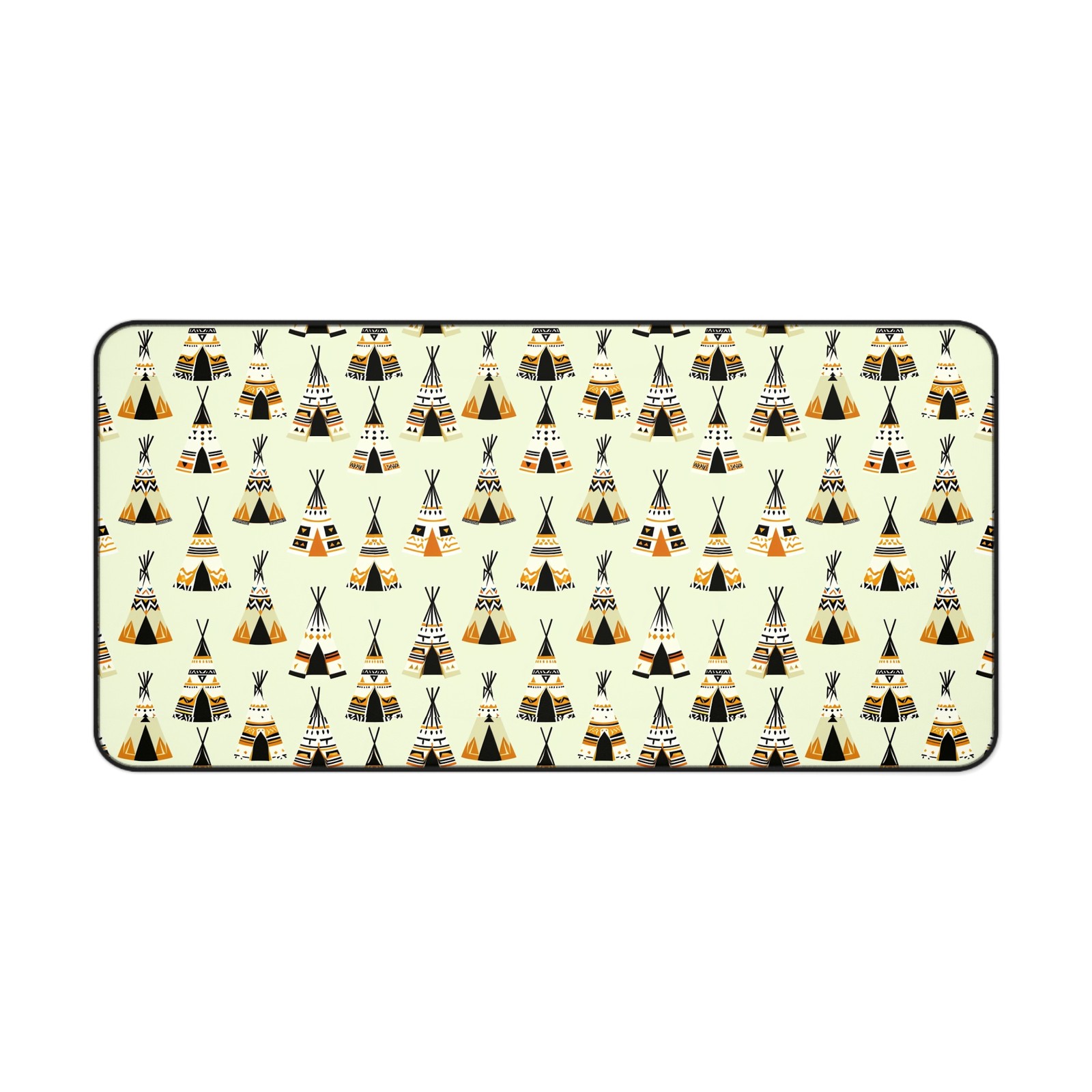 Tribal Pattern Desk Mat - Boho Chic Gaming Pad, Office Decor, Workstation [...]