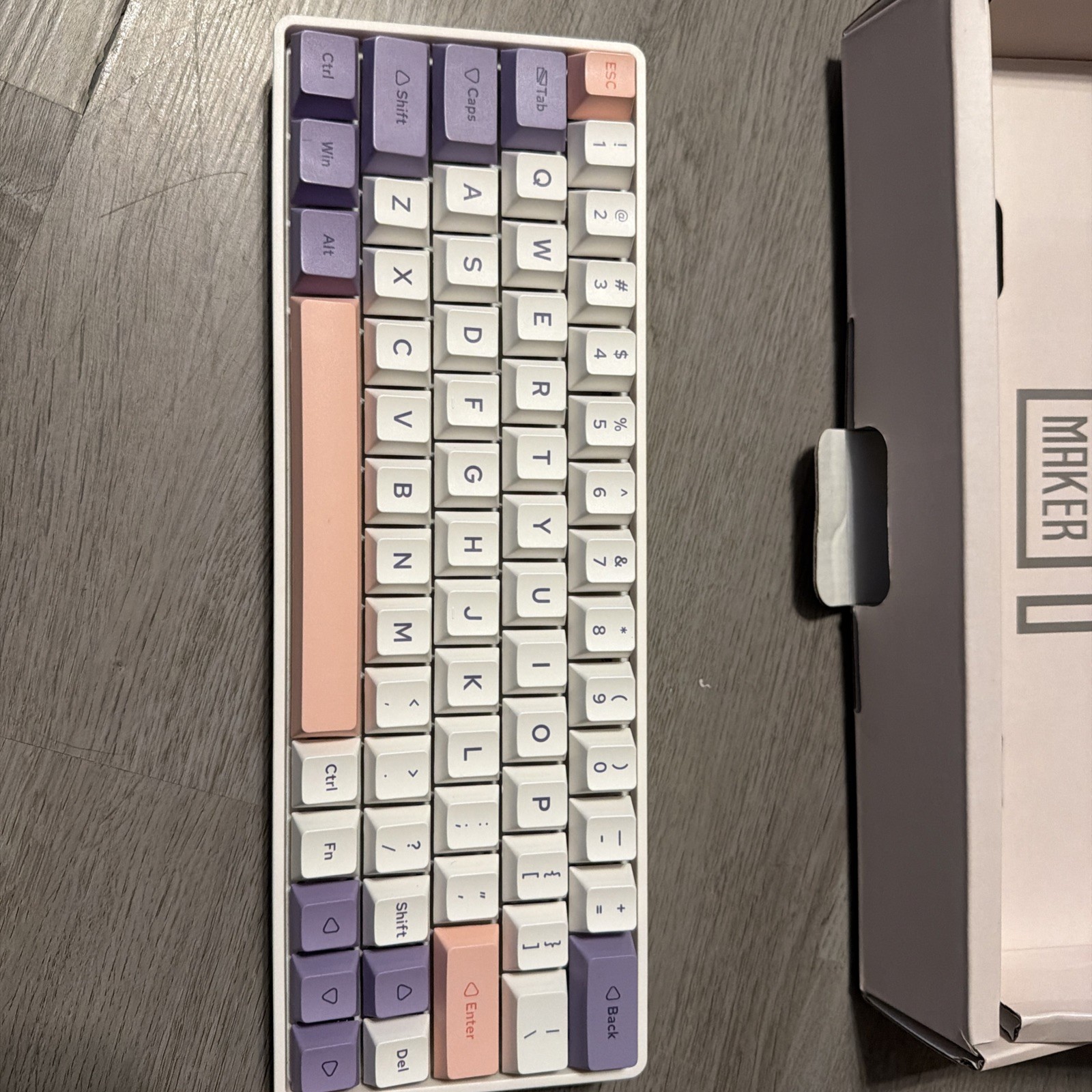 EPOMAKER EP64 Mechanical Keyboard 60% Wireless Bluetooth 5.0, USB-C