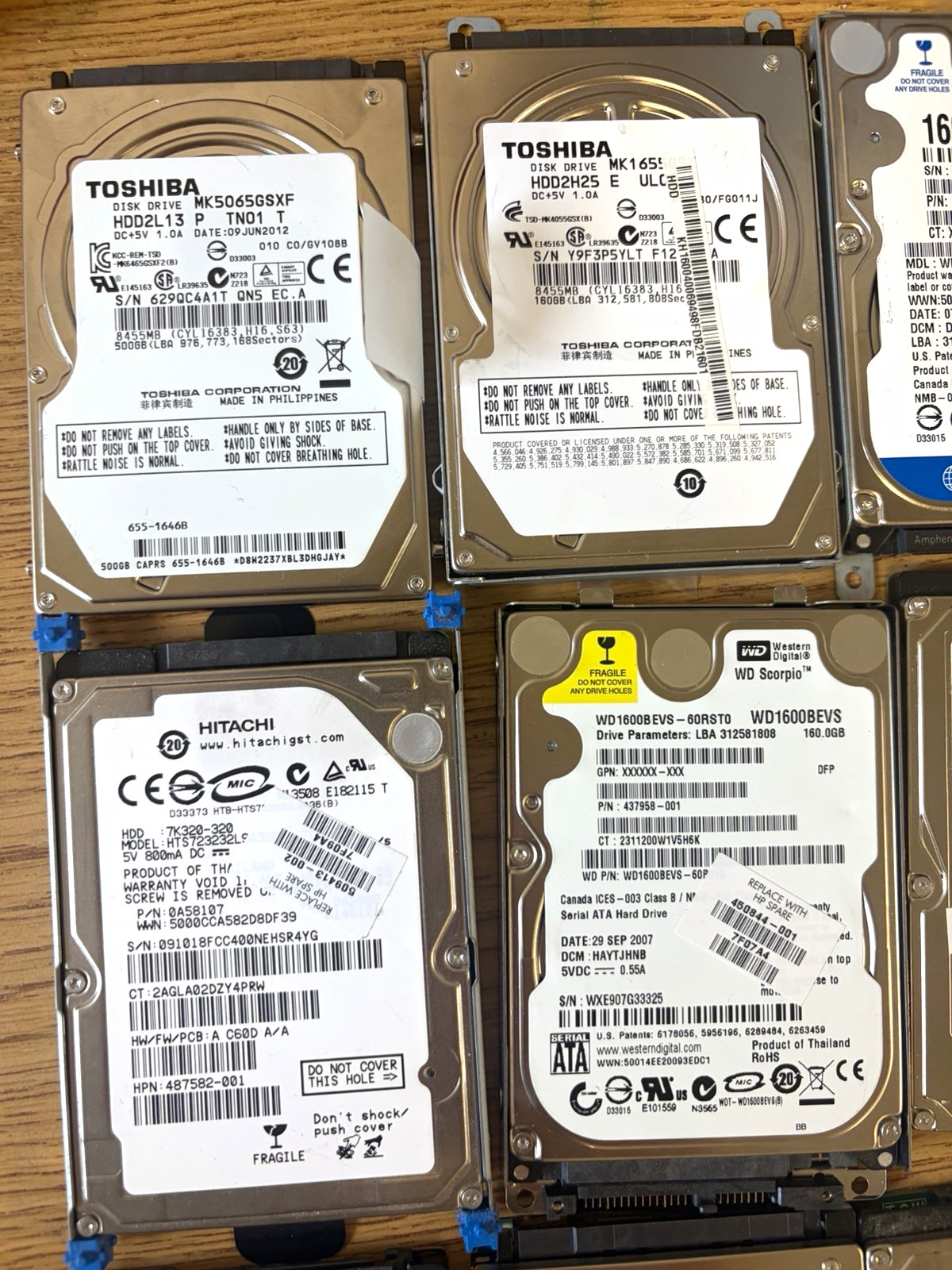 Bulk drives