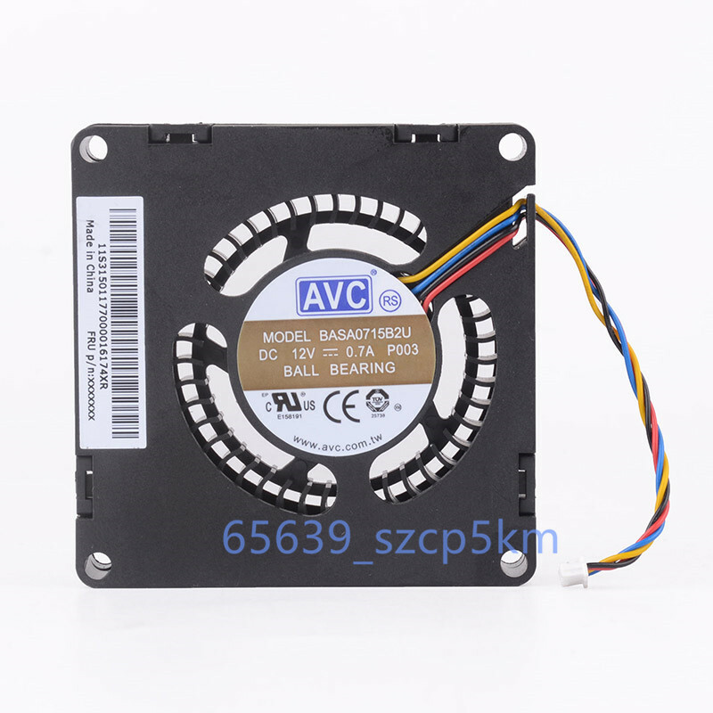 AVC BASA0715B2U 03T9721 For IBM for Lenovo M92p DC12V 0.7A 4Pin PWM Cooling Fan
