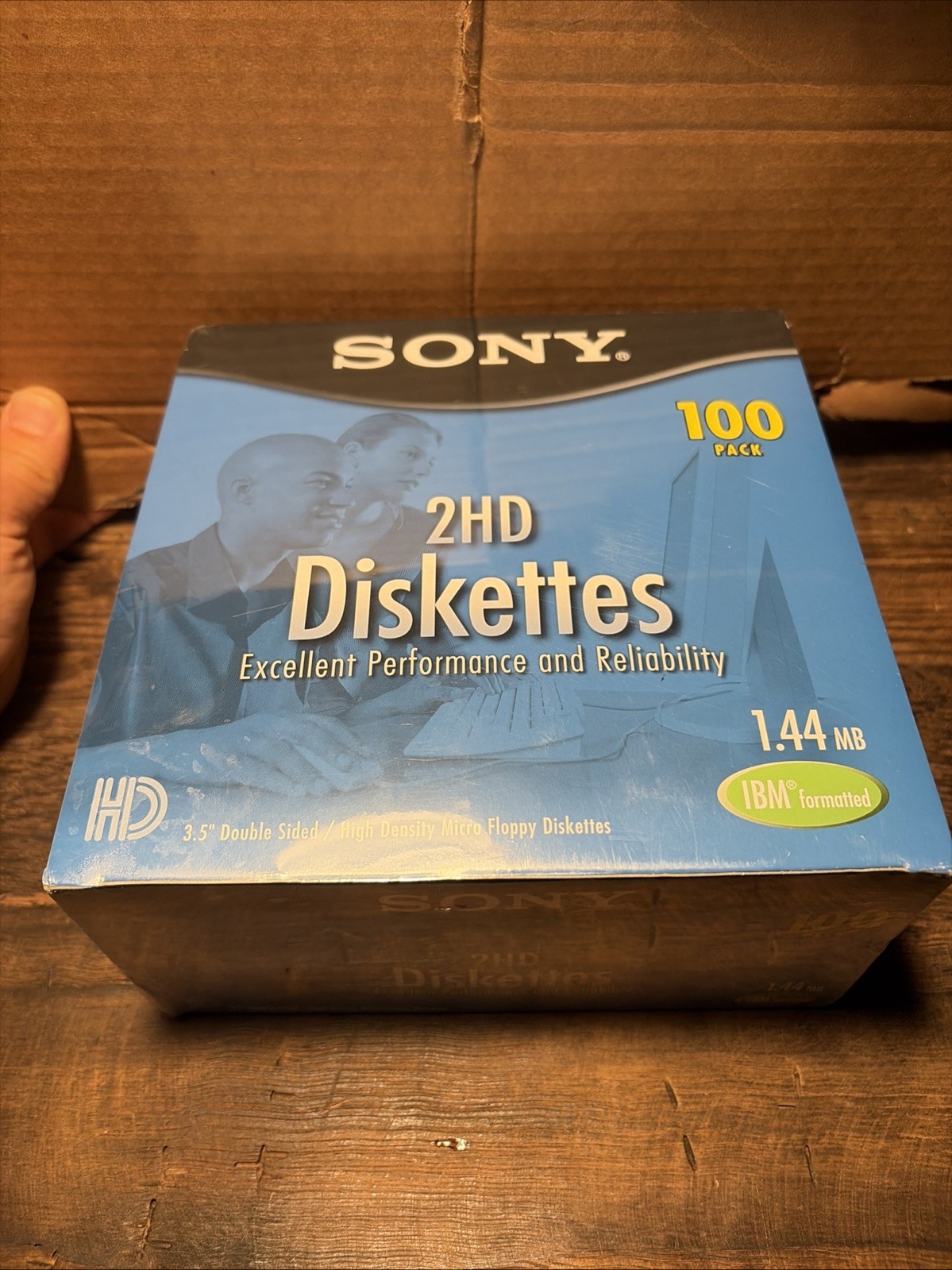 Sony 100MFD-2HD 1.44MB Double Sided Micro Floppy Disks (Pack of 100) NEW
