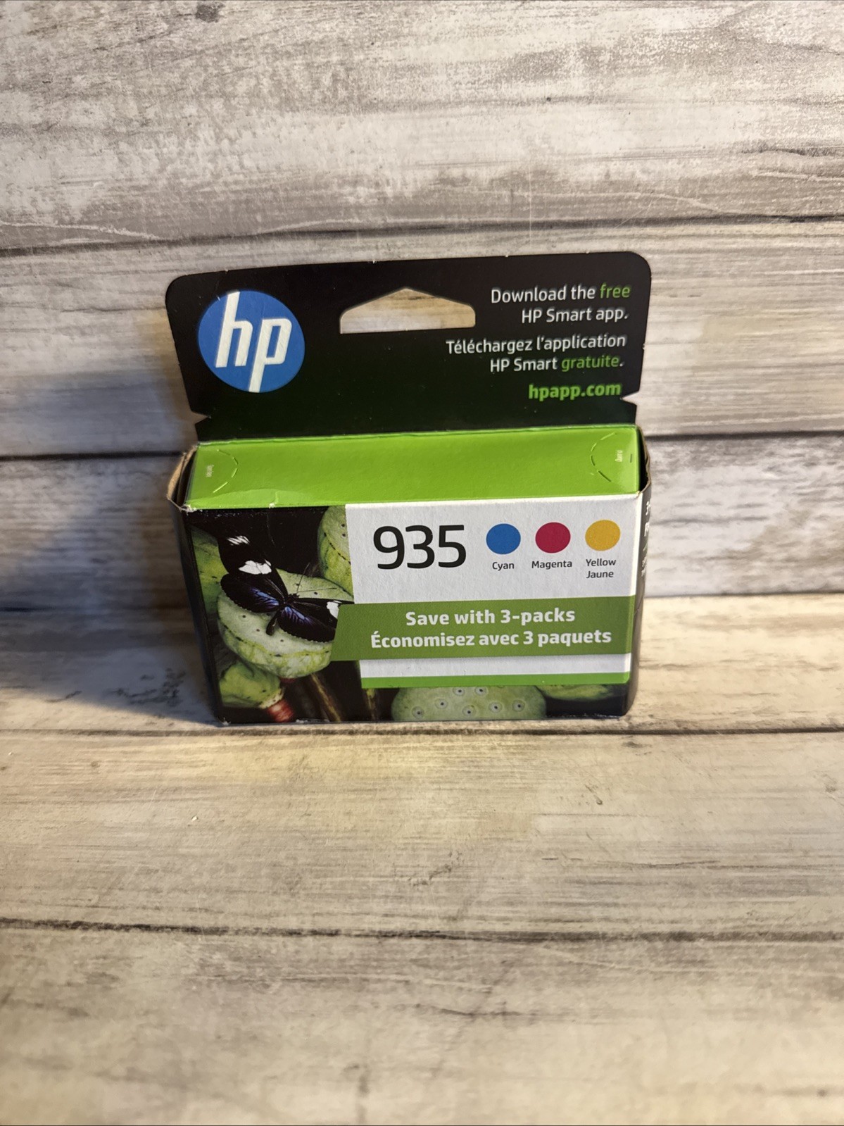 New Genuine HP 935 Cyan Magenta Yellow Ink Cartridges N9H65FN Exp Mar 2026