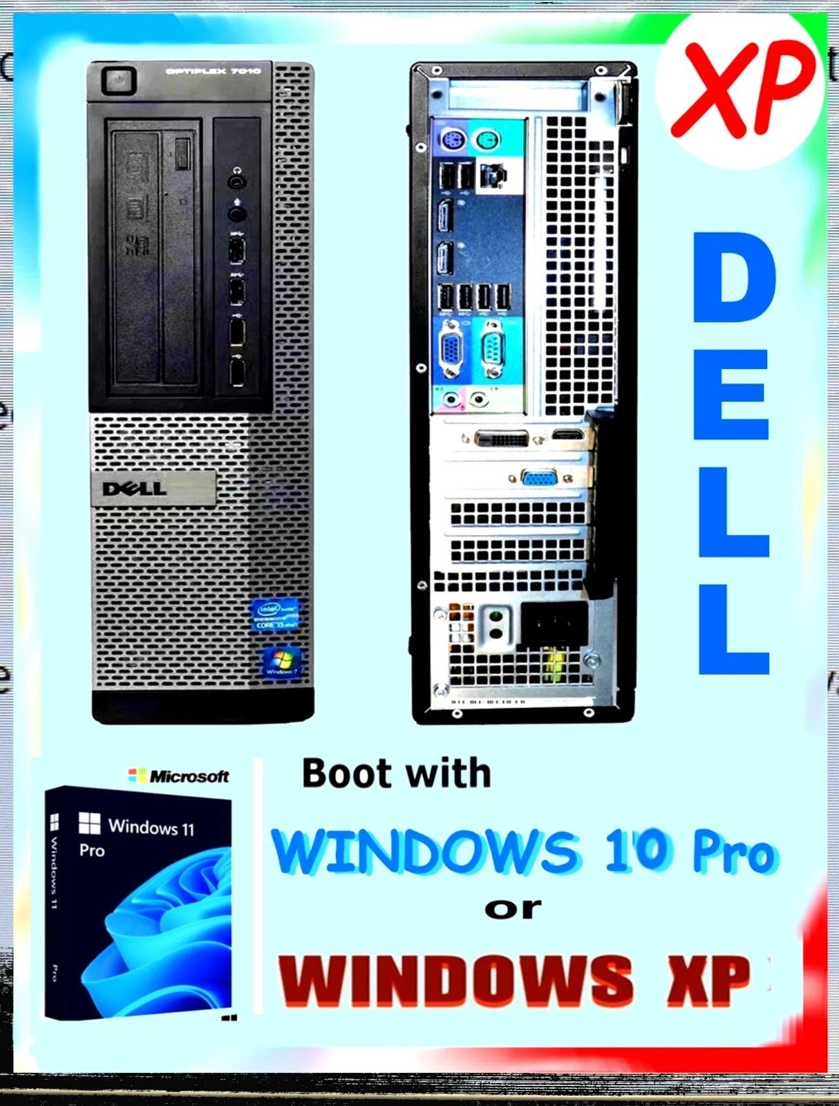 RETRO XP Gaming Machine✔️3TB SSD/HDD✔️4GB GTX 745✔️i5 CPU✔️16GB✔️DualBoot Win 10
