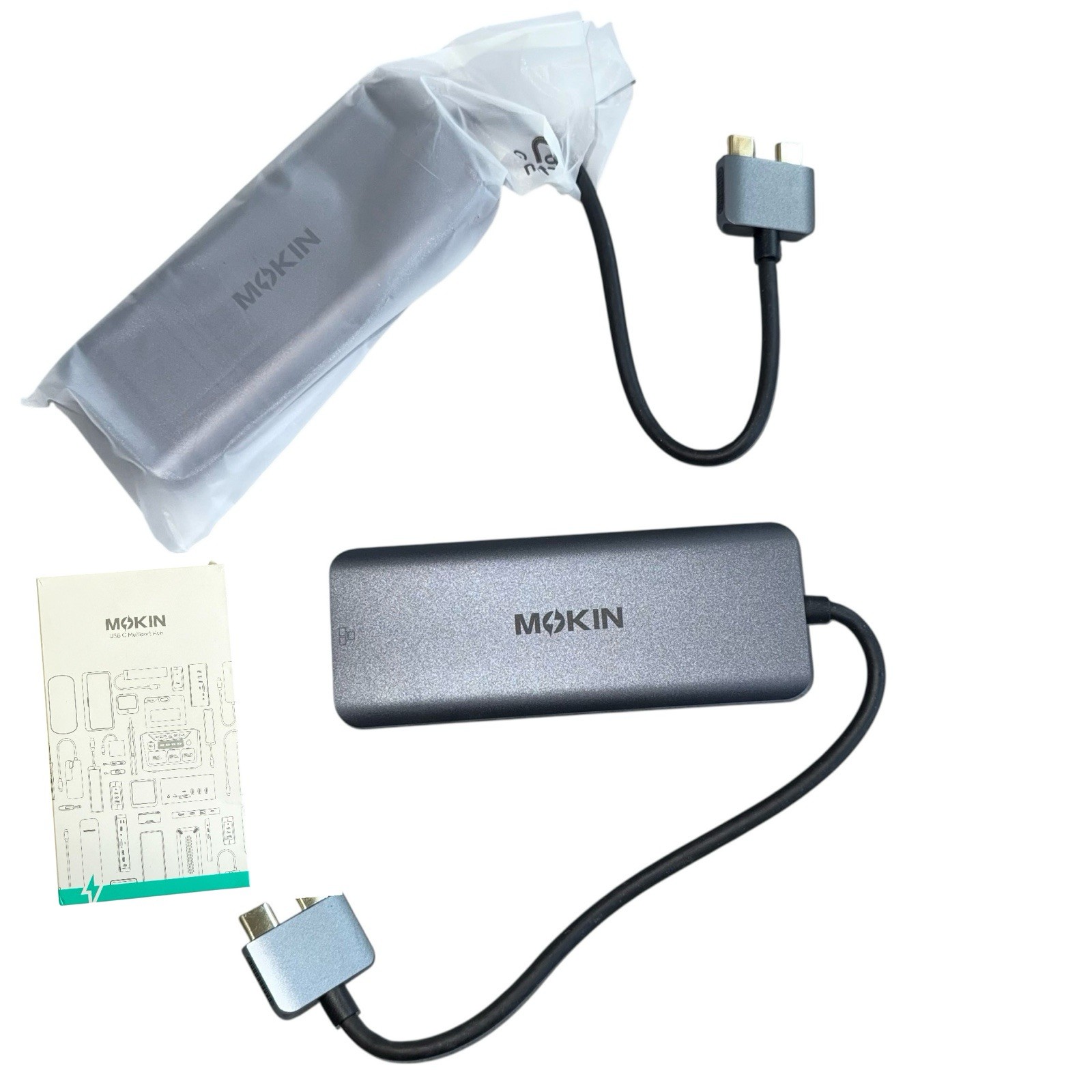 MOKiN 12-in-1 USB-C Docking Station for MacBook Pro–Dual Model MOUC0306 1pack